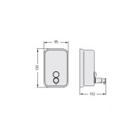 IDEAL STANDARD IOM DISPENSDOR JABON